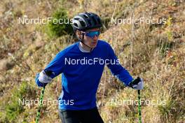 22.10.2021, Ramsau, Austria (AUT): Jan Vytrval (CZE) - Nordic Combined training, Ramsau (AUT). www.nordicfocus.com. © Volk/NordicFocus. Every downloaded picture is fee-liable.
