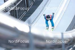 26.02.2021, Oberstdorf, Germany (GER): Vitaliy Hrebeniuk (UKR) - FIS nordic world ski championships nordic combined men, individual gundersen HS106/10km, Oberstdorf (GER). www.nordicfocus.com. © Modica/NordicFocus. Every downloaded picture is fee-liable.