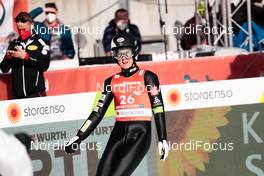 26.02.2021, Oberstdorf, Germany (GER): Matteo Baud (FRA) - FIS nordic world ski championships nordic combined men, individual gundersen HS106/10km, Oberstdorf (GER). www.nordicfocus.com. © Modica/NordicFocus. Every downloaded picture is fee-liable.
