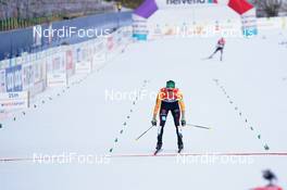 26.02.2021, Oberstdorf, Germany (GER): Fabian Riessle (GER) - FIS nordic world ski championships nordic combined men, individual gundersen HS106/10km, Oberstdorf (GER). www.nordicfocus.com. © Thibaut/NordicFocus. Every downloaded picture is fee-liable.