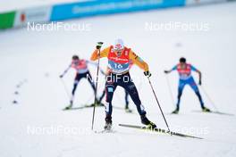 26.02.2021, Oberstdorf, Germany (GER): Vinzenz Geiger (GER) - FIS nordic world ski championships nordic combined men, individual gundersen HS106/10km, Oberstdorf (GER). www.nordicfocus.com. © Thibaut/NordicFocus. Every downloaded picture is fee-liable.