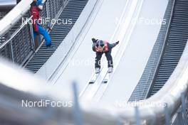 26.02.2021, Oberstdorf, Germany (GER): Vyacheslav Bochkarev (KAZ) - FIS nordic world ski championships nordic combined men, individual gundersen HS106/10km, Oberstdorf (GER). www.nordicfocus.com. © Modica/NordicFocus. Every downloaded picture is fee-liable.