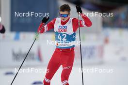04.03.2021, Oberstdorf, Germany (GER): Aleksandr Milanin (RSF) - FIS nordic world ski championships nordic combined men, individual gundersen HS137/10km, Oberstdorf (GER). www.nordicfocus.com. © Thibaut/NordicFocus. Every downloaded picture is fee-liable.