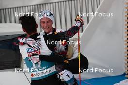 04.03.2021, Oberstdorf, Germany (GER): Lukas Greiderer (AUT), Johannes Lamparter (AUT) - FIS nordic world ski championships nordic combined men, individual gundersen HS137/10km, Oberstdorf (GER). www.nordicfocus.com. © Modica/NordicFocus. Every downloaded picture is fee-liable.