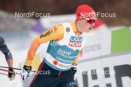 04.03.2021, Oberstdorf, Germany (GER): Eric Frenzel (GER) - FIS nordic world ski championships nordic combined men, individual gundersen HS137/10km, Oberstdorf (GER). www.nordicfocus.com. © Modica/NordicFocus. Every downloaded picture is fee-liable.