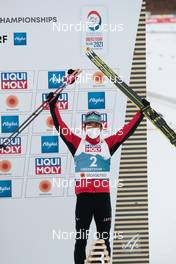 04.03.2021, Oberstdorf, Germany (GER): Akito Watabe (JPN) - FIS nordic world ski championships nordic combined men, individual gundersen HS137/10km, Oberstdorf (GER). www.nordicfocus.com. © Modica/NordicFocus. Every downloaded picture is fee-liable.