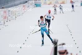 04.03.2021, Oberstdorf, Germany (GER): Matteo Baud (FRA) - FIS nordic world ski championships nordic combined men, individual gundersen HS137/10km, Oberstdorf (GER). www.nordicfocus.com. © Modica/NordicFocus. Every downloaded picture is fee-liable.