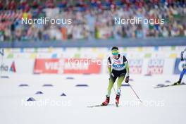 04.03.2021, Oberstdorf, Germany (GER): Gasper Brecl (SLO) - FIS nordic world ski championships nordic combined men, individual gundersen HS137/10km, Oberstdorf (GER). www.nordicfocus.com. © Thibaut/NordicFocus. Every downloaded picture is fee-liable.