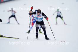 04.03.2021, Oberstdorf, Germany (GER): Taylor Fletcher (USA) - FIS nordic world ski championships nordic combined men, individual gundersen HS137/10km, Oberstdorf (GER). www.nordicfocus.com. © Thibaut/NordicFocus. Every downloaded picture is fee-liable.