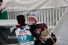 04.03.2021, Oberstdorf, Germany (GER): Lukas Greiderer (AUT), Johannes Lamparter (AUT) - FIS nordic world ski championships nordic combined men, individual gundersen HS137/10km, Oberstdorf (GER). www.nordicfocus.com. © Modica/NordicFocus. Every downloaded picture is fee-liable.