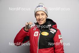 26.02.2021, Oberstdorf, Germany (GER): Mario Seidl (AUT) - FIS nordic world ski championships nordic combined men, medals, Oberstdorf (GER). www.nordicfocus.com. © Modica/NordicFocus. Every downloaded picture is fee-liable.