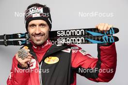 26.02.2021, Oberstdorf, Germany (GER): Lukas Klapfer (AUT) - FIS nordic world ski championships nordic combined men, medals, Oberstdorf (GER). www.nordicfocus.com. © Modica/NordicFocus. Every downloaded picture is fee-liable.