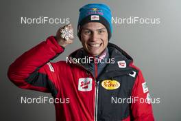 01.03.2021, Oberstdorf, Germany (GER): Johannes Lamparter (AUT) - FIS nordic world ski championships nordic combined men, medals, Oberstdorf (GER). www.nordicfocus.com. © Thibaut/NordicFocus. Every downloaded picture is fee-liable.