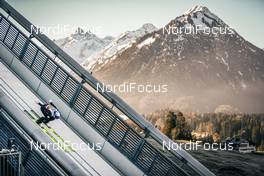 28.02.2021, Oberstdorf, Germany (GER): Vinzenz Geiger (GER) - FIS nordic world ski championships nordic combined men, team HS106/4x5km, Oberstdorf (GER). www.nordicfocus.com. © Modica/NordicFocus. Every downloaded picture is fee-liable.