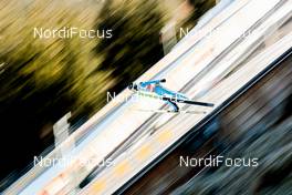 28.02.2021, Oberstdorf, Germany (GER): Vitaliy Hrebeniuk (UKR) - FIS nordic world ski championships nordic combined men, team HS106/4x5km, Oberstdorf (GER). www.nordicfocus.com. © Modica/NordicFocus. Every downloaded picture is fee-liable.
