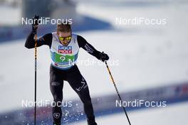 28.02.2021, Oberstdorf, Germany (GER): Taylor Fletcher (USA) - FIS nordic world ski championships nordic combined men, team HS106/4x5km, Oberstdorf (GER). www.nordicfocus.com. © Thibaut/NordicFocus. Every downloaded picture is fee-liable.