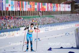 28.02.2021, Oberstdorf, Germany (GER): Matteo Baud (FRA) - FIS nordic world ski championships nordic combined men, team HS106/4x5km, Oberstdorf (GER). www.nordicfocus.com. © Thibaut/NordicFocus. Every downloaded picture is fee-liable.