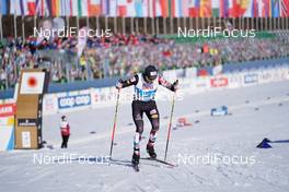 28.02.2021, Oberstdorf, Germany (GER): Lukas Greiderer (AUT) - FIS nordic world ski championships nordic combined men, team HS106/4x5km, Oberstdorf (GER). www.nordicfocus.com. © Thibaut/NordicFocus. Every downloaded picture is fee-liable.