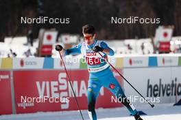 06.03.2021, Oberstdorf, Germany (GER): Laurent Muehlethaler (FRA) - FIS nordic world ski championships nordic combined men, team sprint HS137/2x7.5km, Oberstdorf (GER). www.nordicfocus.com. © Modica/NordicFocus. Every downloaded picture is fee-liable.