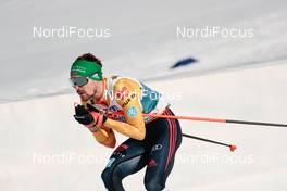06.03.2021, Oberstdorf, Germany (GER): Fabian Riessle (GER) - FIS nordic world ski championships nordic combined men, team sprint HS137/2x7.5km, Oberstdorf (GER). www.nordicfocus.com. © Modica/NordicFocus. Every downloaded picture is fee-liable.