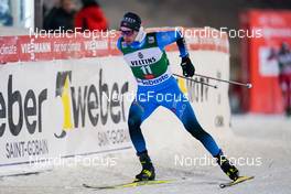 26.11.2021, Ruka, Finland (FIN): Laurent Muhlethaler (FRA) - FIS world cup nordic combined men, individual gundersen HS142/5km, Ruka (FIN). www.nordicfocus.com. © Thibaut/NordicFocus. Every downloaded picture is fee-liable.