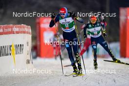 26.11.2021, Ruka, Finland (FIN): Terence Weber (GER) - FIS world cup nordic combined men, individual gundersen HS142/5km, Ruka (FIN). www.nordicfocus.com. © Thibaut/NordicFocus. Every downloaded picture is fee-liable.