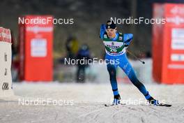26.11.2021, Ruka, Finland (FIN): Matteo Baud (FRA) - FIS world cup nordic combined men, individual gundersen HS142/5km, Ruka (FIN). www.nordicfocus.com. © Thibaut/NordicFocus. Every downloaded picture is fee-liable.