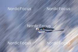 27.11.2021, Ruka, Finland (FIN): Niklas Malacinski (USA) - FIS world cup nordic combined men, individual gundersen HS142/10km, Ruka (FIN). www.nordicfocus.com. © Modica/NordicFocus. Every downloaded picture is fee-liable.
