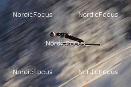 27.11.2021, Ruka, Finland (FIN): Gael Blondeau (FRA) - FIS world cup nordic combined men, individual gundersen HS142/10km, Ruka (FIN). www.nordicfocus.com. © Modica/NordicFocus. Every downloaded picture is fee-liable.