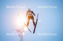28.11.2021, Ruka, Finland (FIN): Vid Vrhovnik (SLO) - FIS world cup nordic combined men, individual gundersen HS142/10km, Ruka (FIN). www.nordicfocus.com. © Thibaut/NordicFocus. Every downloaded picture is fee-liable.