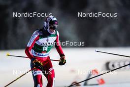 28.11.2021, Ruka, Finland (FIN): Espen Andersen (NOR) - FIS world cup nordic combined men, individual gundersen HS142/10km, Ruka (FIN). www.nordicfocus.com. © Thibaut/NordicFocus. Every downloaded picture is fee-liable.