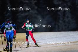 28.11.2021, Ruka, Finland (FIN): Laurent Muhlethaler (FRA), Yoshito Watabe (JPN), (l-r)  - FIS world cup nordic combined men, individual gundersen HS142/10km, Ruka (FIN). www.nordicfocus.com. © Thibaut/NordicFocus. Every downloaded picture is fee-liable.