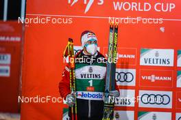 28.11.2021, Ruka, Finland (FIN): Johannes Lamparter (AUT) - FIS world cup nordic combined men, individual gundersen HS142/10km, Ruka (FIN). www.nordicfocus.com. © Thibaut/NordicFocus. Every downloaded picture is fee-liable.