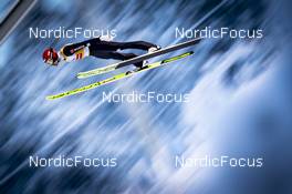 28.11.2021, Ruka, Finland (FIN): Terence Weber (GER) - FIS world cup nordic combined men, individual gundersen HS142/10km, Ruka (FIN). www.nordicfocus.com. © Thibaut/NordicFocus. Every downloaded picture is fee-liable.