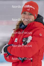 05.12.2021, Lillehammer, Norway (NOR):  Sophie Hargesheimer, Media Coordinator - FIS world cup nordic combined men, individual gundersen HS138/10km, Lillehammer (NOR). www.nordicfocus.com. © Thibaut/NordicFocus. Every downloaded picture is fee-liable.