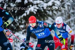05.12.2021, Lillehammer, Norway (NOR): Julian Schmid (GER) - FIS world cup nordic combined men, individual gundersen HS138/10km, Lillehammer (NOR). www.nordicfocus.com. © Modica/NordicFocus. Every downloaded picture is fee-liable.