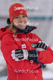 05.12.2021, Lillehammer, Norway (NOR):  Sophie Hargesheimer, Media Coordinator - FIS world cup nordic combined men, individual gundersen HS138/10km, Lillehammer (NOR). www.nordicfocus.com. © Thibaut/NordicFocus. Every downloaded picture is fee-liable.