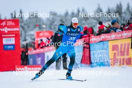 05.12.2021, Lillehammer, Norway (NOR): Antoine Gerard (FRA) - FIS world cup nordic combined men, individual gundersen HS138/10km, Lillehammer (NOR). www.nordicfocus.com. © Modica/NordicFocus. Every downloaded picture is fee-liable.