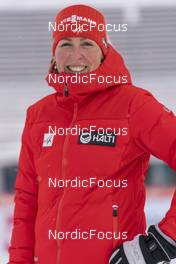 05.12.2021, Lillehammer, Norway (NOR):  Kerstin Löscher, Equipment Control Women - FIS world cup nordic combined men, individual gundersen HS138/10km, Lillehammer (NOR). www.nordicfocus.com. © Thibaut/NordicFocus. Every downloaded picture is fee-liable.