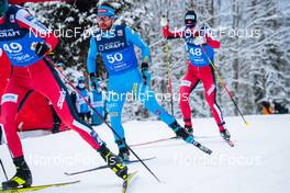 05.12.2021, Lillehammer, Norway (NOR): Alessandro Pittin (ITA), Lars Ivar Skaarset (NOR), (l-r)  - FIS world cup nordic combined men, individual gundersen HS138/10km, Lillehammer (NOR). www.nordicfocus.com. © Modica/NordicFocus. Every downloaded picture is fee-liable.