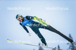 04.12.2021, Lillehammer, Norway (NOR): Samuel Costa (ITA) - FIS world cup nordic combined men, team HS98/4x5km, Lillehammer (NOR). www.nordicfocus.com. © Modica/NordicFocus. Every downloaded picture is fee-liable.