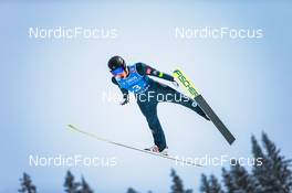 04.12.2021, Lillehammer, Norway (NOR): Laurent Muhlethaler (FRA) - FIS world cup nordic combined men, team HS98/4x5km, Lillehammer (NOR). www.nordicfocus.com. © Modica/NordicFocus. Every downloaded picture is fee-liable.