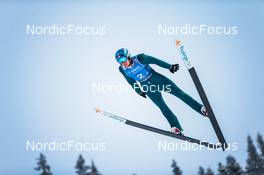 04.12.2021, Lillehammer, Norway (NOR): Ben Loomis (USA) - FIS world cup nordic combined men, team HS98/4x5km, Lillehammer (NOR). www.nordicfocus.com. © Modica/NordicFocus. Every downloaded picture is fee-liable.