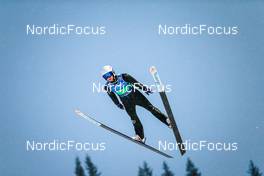 04.12.2021, Lillehammer, Norway (NOR): Niklas Malacinski (USA) - FIS world cup nordic combined men, team HS98/4x5km, Lillehammer (NOR). www.nordicfocus.com. © Modica/NordicFocus. Every downloaded picture is fee-liable.
