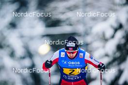04.12.2021, Lillehammer, Norway (NOR): Joergen Graabak (NOR) - FIS world cup nordic combined men, team HS98/4x5km, Lillehammer (NOR). www.nordicfocus.com. © Thibaut/NordicFocus. Every downloaded picture is fee-liable.