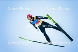 04.12.2021, Lillehammer, Norway (NOR): Terence Weber (GER) - FIS world cup nordic combined men, team HS98/4x5km, Lillehammer (NOR). www.nordicfocus.com. © Modica/NordicFocus. Every downloaded picture is fee-liable.