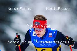 04.12.2021, Lillehammer, Norway (NOR): Ben Loomis (USA) - FIS world cup nordic combined men, team HS98/4x5km, Lillehammer (NOR). www.nordicfocus.com. © Thibaut/NordicFocus. Every downloaded picture is fee-liable.