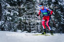 04.12.2021, Lillehammer, Norway (NOR): Jens Luraas Oftebro (NOR) - FIS world cup nordic combined men, team HS98/4x5km, Lillehammer (NOR). www.nordicfocus.com. © Thibaut/NordicFocus. Every downloaded picture is fee-liable.