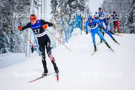 11.12.2021, Otepaeae, Estonia (EST): Ben Loomis (USA) - FIS world cup nordic combined men, Mass Start HS97/10km, Otepaeae (EST). www.nordicfocus.com. © Volk/NordicFocus. Every downloaded picture is fee-liable.