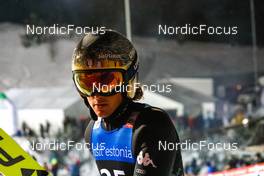11.12.2021, Otepaeae, Estonia (EST): Samuel Costa (ITA) - FIS world cup nordic combined men, Mass Start HS97/10km, Otepaeae (EST). www.nordicfocus.com. © Volk/NordicFocus. Every downloaded picture is fee-liable.